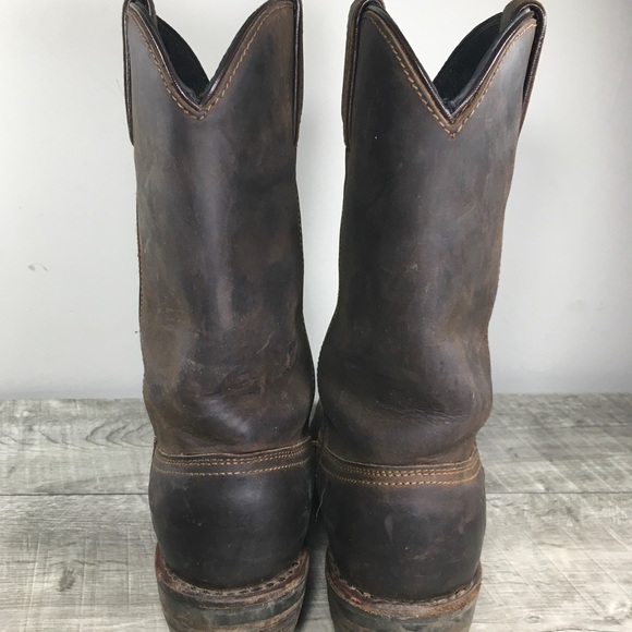 Dan Post DP69691 Albuquerque Mens Leather Cowboy Western Waterproof Boots Size 8 - Picture 7 of 11